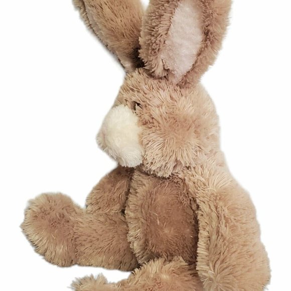 Build A Bear Bunny Rabbit Easter Tan Plush Pink Bendable Ears Stuffed Toy 20" - Picture 5 of 9